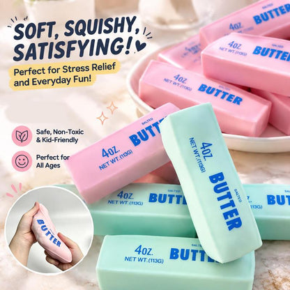 Crunchy Butter Bar Squishy Toy